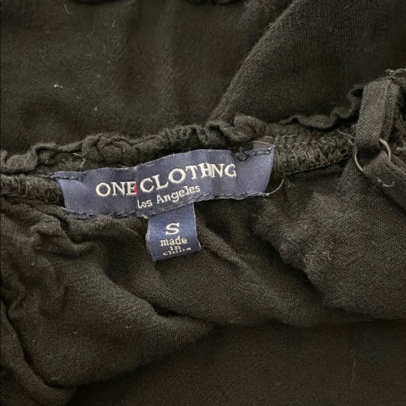 Casual Black High Low Spaghetti Strap Sundress - Picture 5 of 7